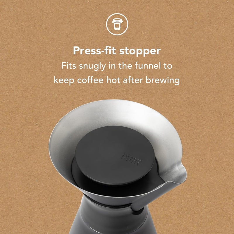 MiiR New Standard Carafe, 33oz Shatterproof, Durable Double-Wall Vacuum Insulated Coffee Carafe for Pour Over Coffee - Image 3